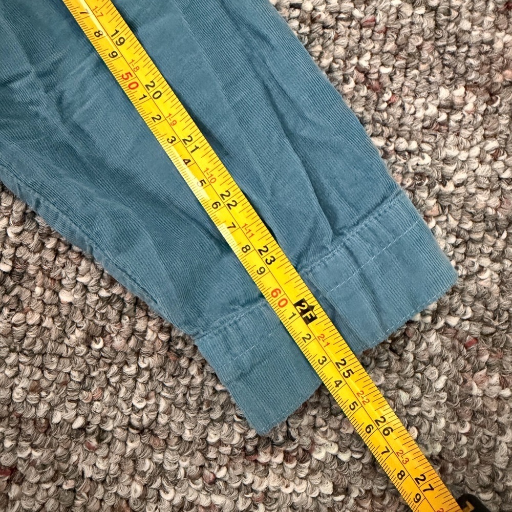 CP Shades Blue Micro Corduroy Cotton Tunic Top M - Picture 6 of 10